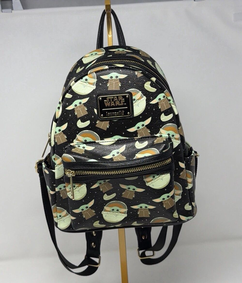 Loungefly Star Wars The Mandalorian Grogu Baby Yoda Mini Backpack